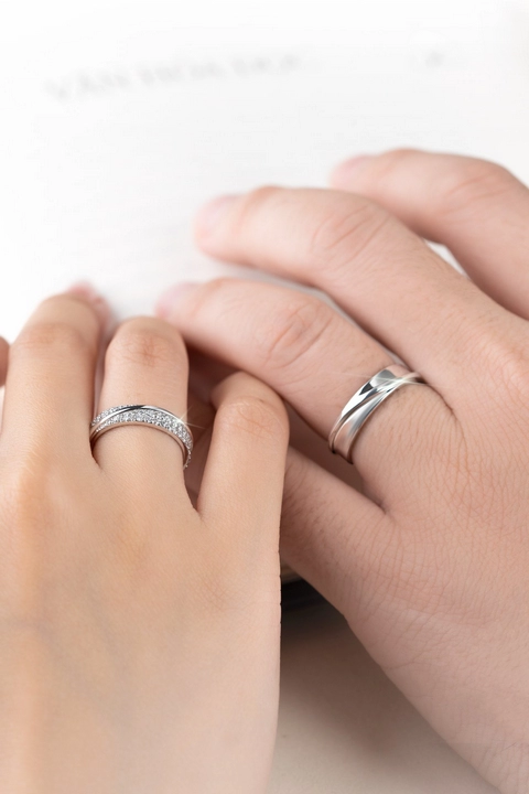 Top 5 cặp nhẫn cưới đẹp phong cách Hàn Quốc cho cặp đôi hiện đại