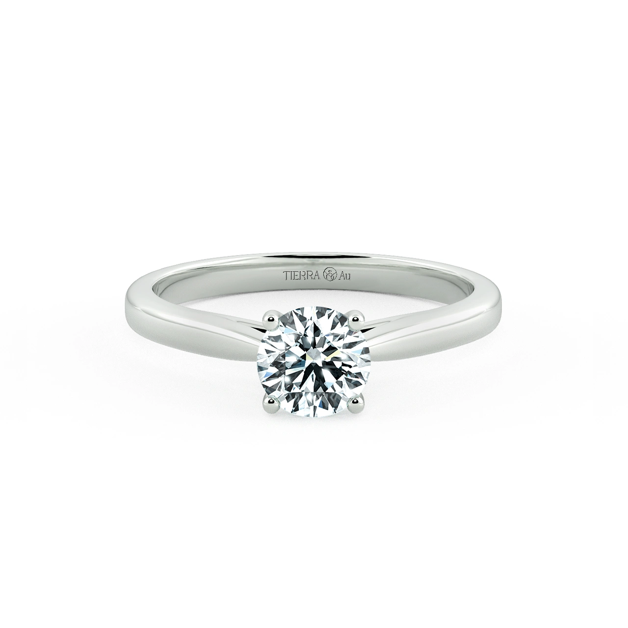 Bridge Accent Engagement Ring with Eternity Band NCH1603
