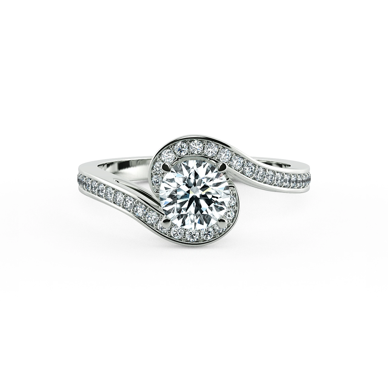 Bypass Twiss Engagement Ring NCH1705