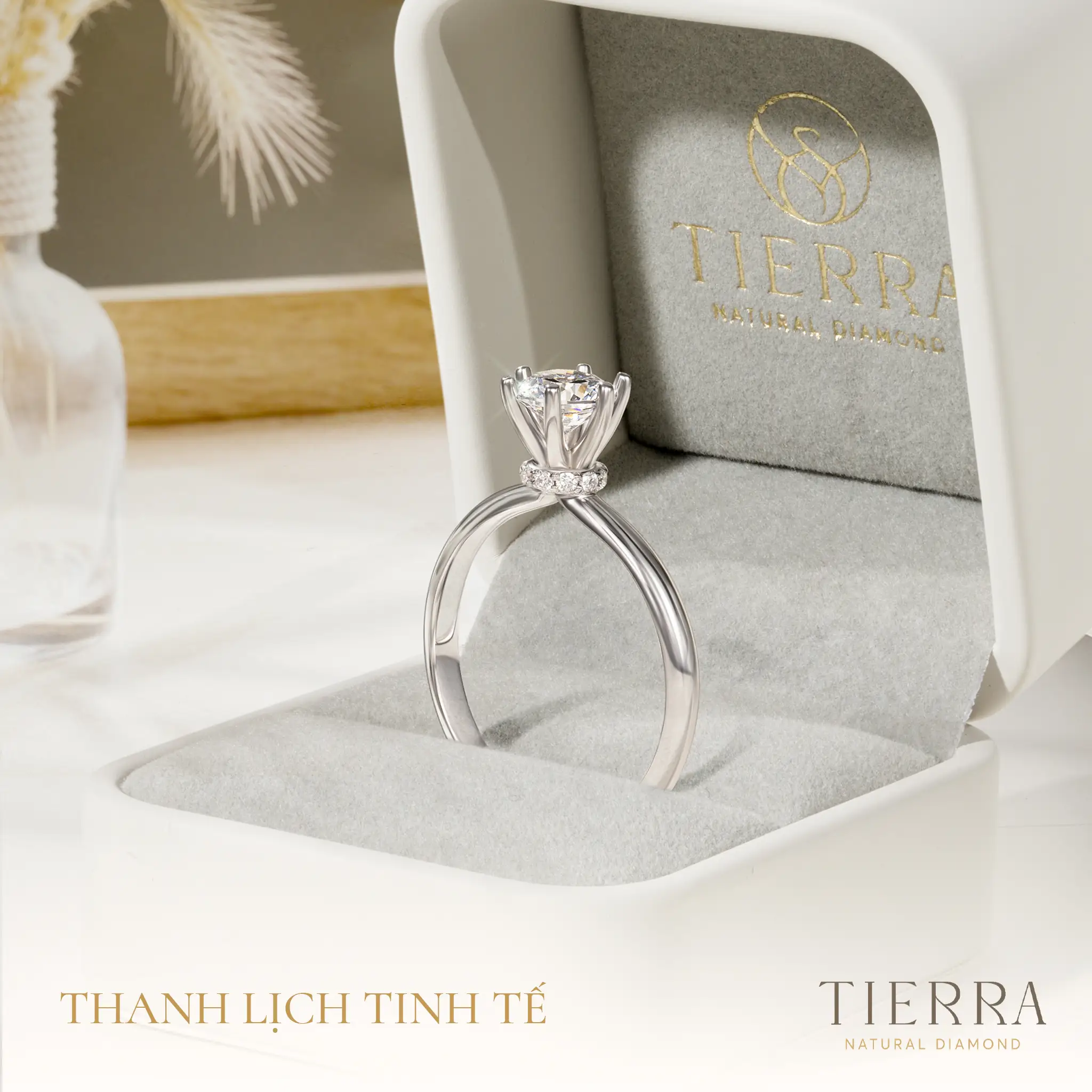 Tierra Diamond - Khám phá địa chỉ mua nhẫn cưới, nhẫn cầu hôn được cặp đôi trẻ ưa chuộng - Hình 2